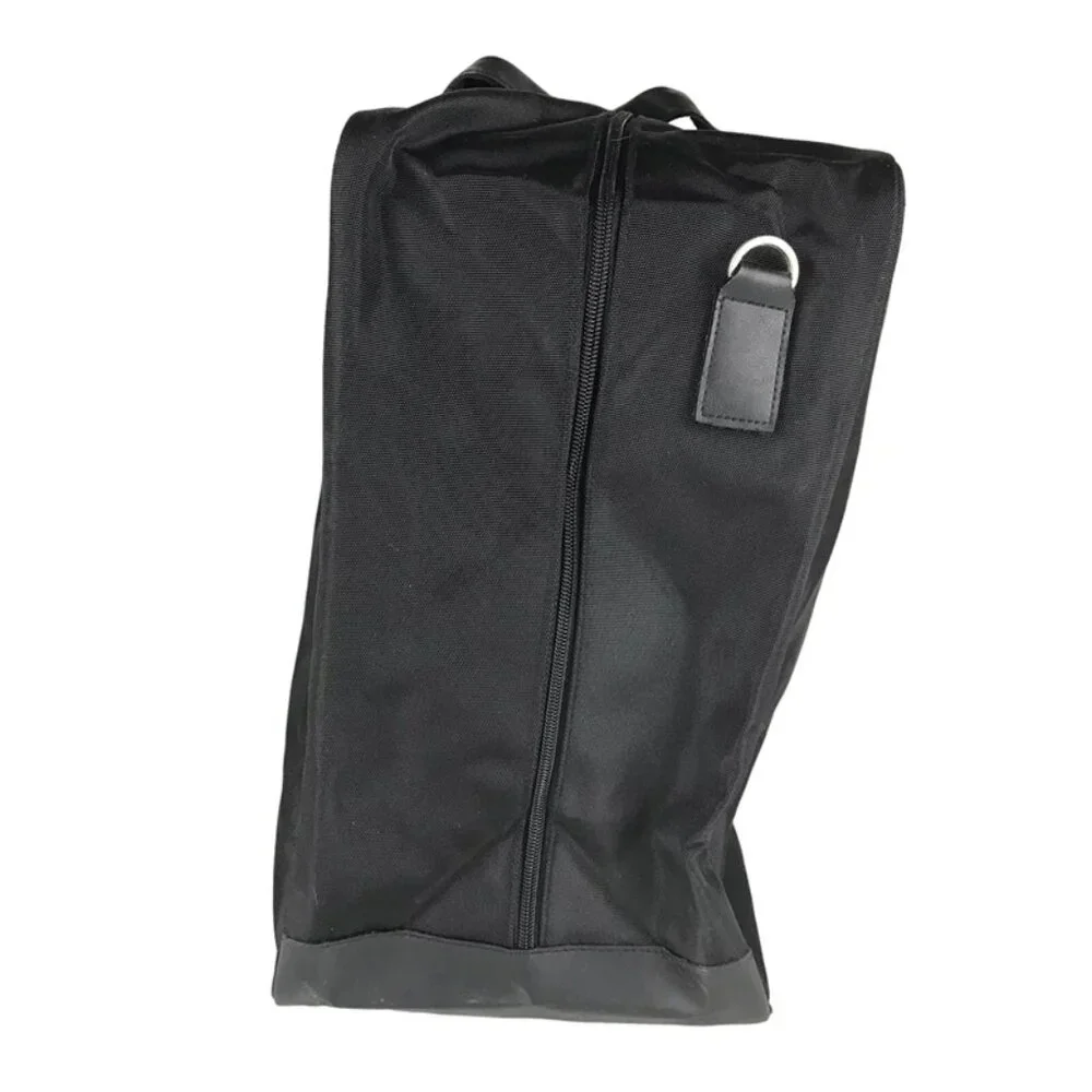 Kenneth Cole New York Unisex Black Canvas Zip Around‎ Double Handles Laptop Bag